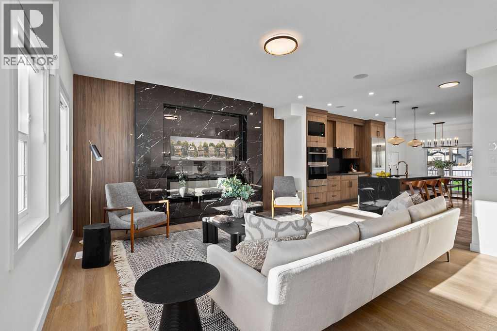 Modern Calgary home interior with elegant finishes
